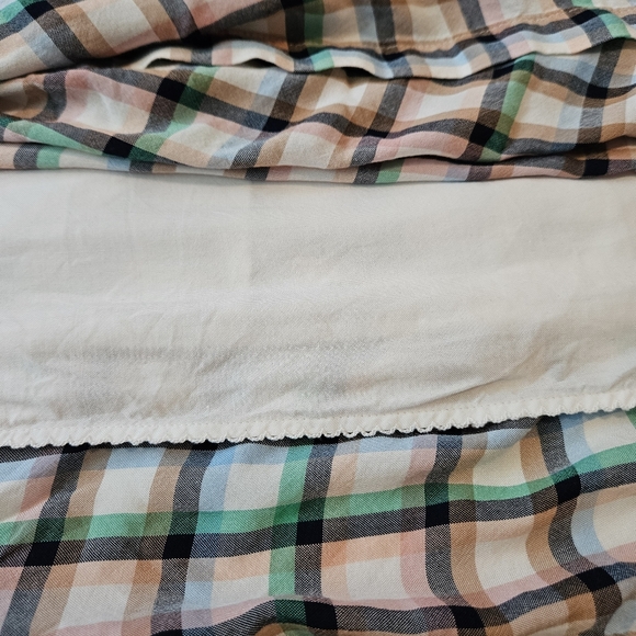 Anthropologie Maeve Cerie Plaid Smocked Maxi Dress, S - Picture 8 of 15